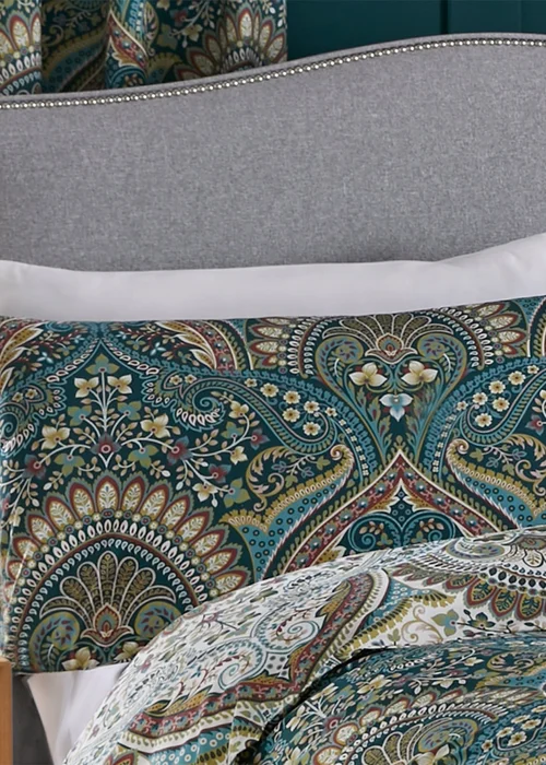 Dreams & Drapes Design Palais Blue Duvet Cover Set - Double Image 2