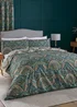 Dreams & Drapes Design Palais Blue Duvet Cover Set - Double Image 1