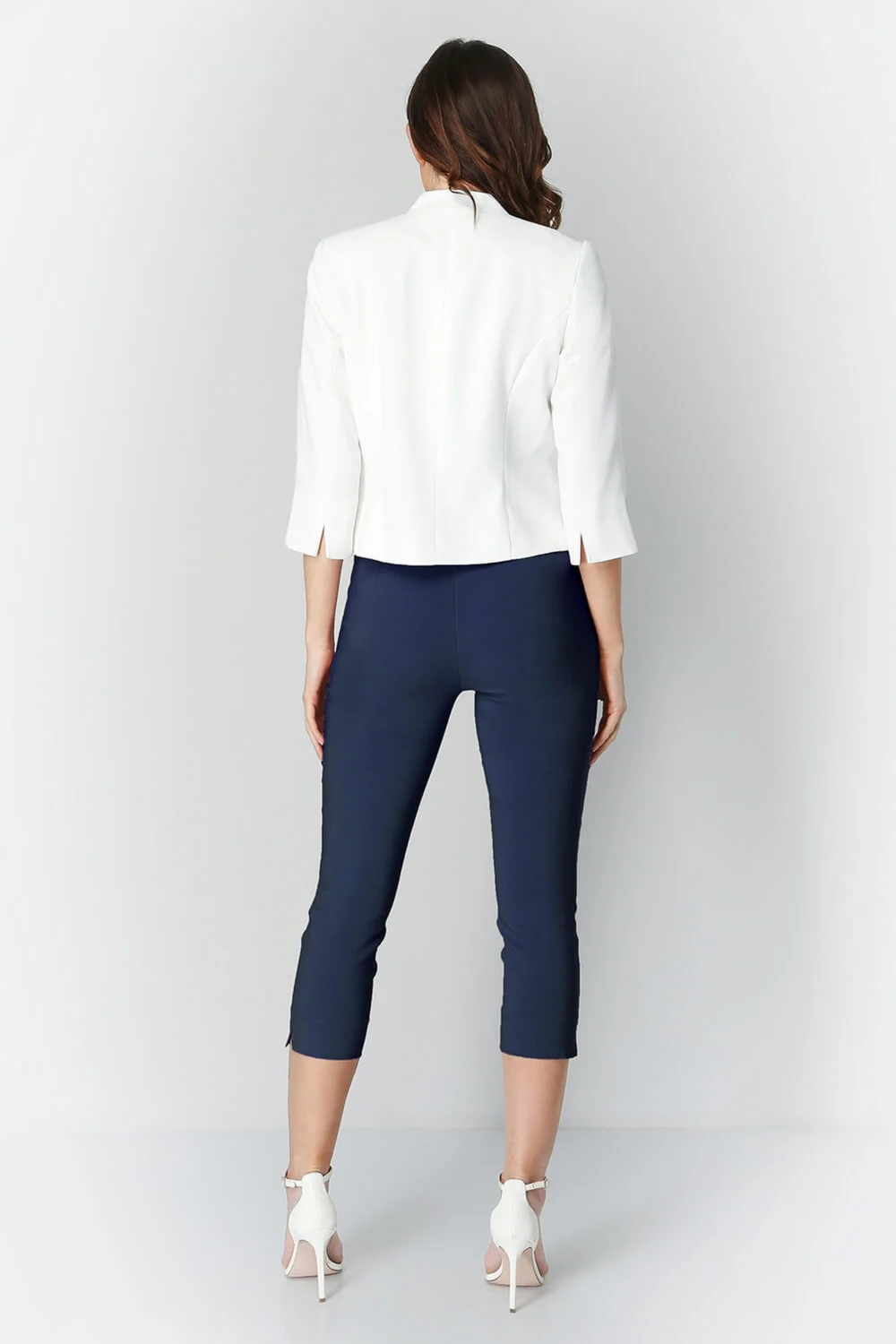 Roman Ivory 3/4 Sleeve Rochette Jacket - 14 Image 4