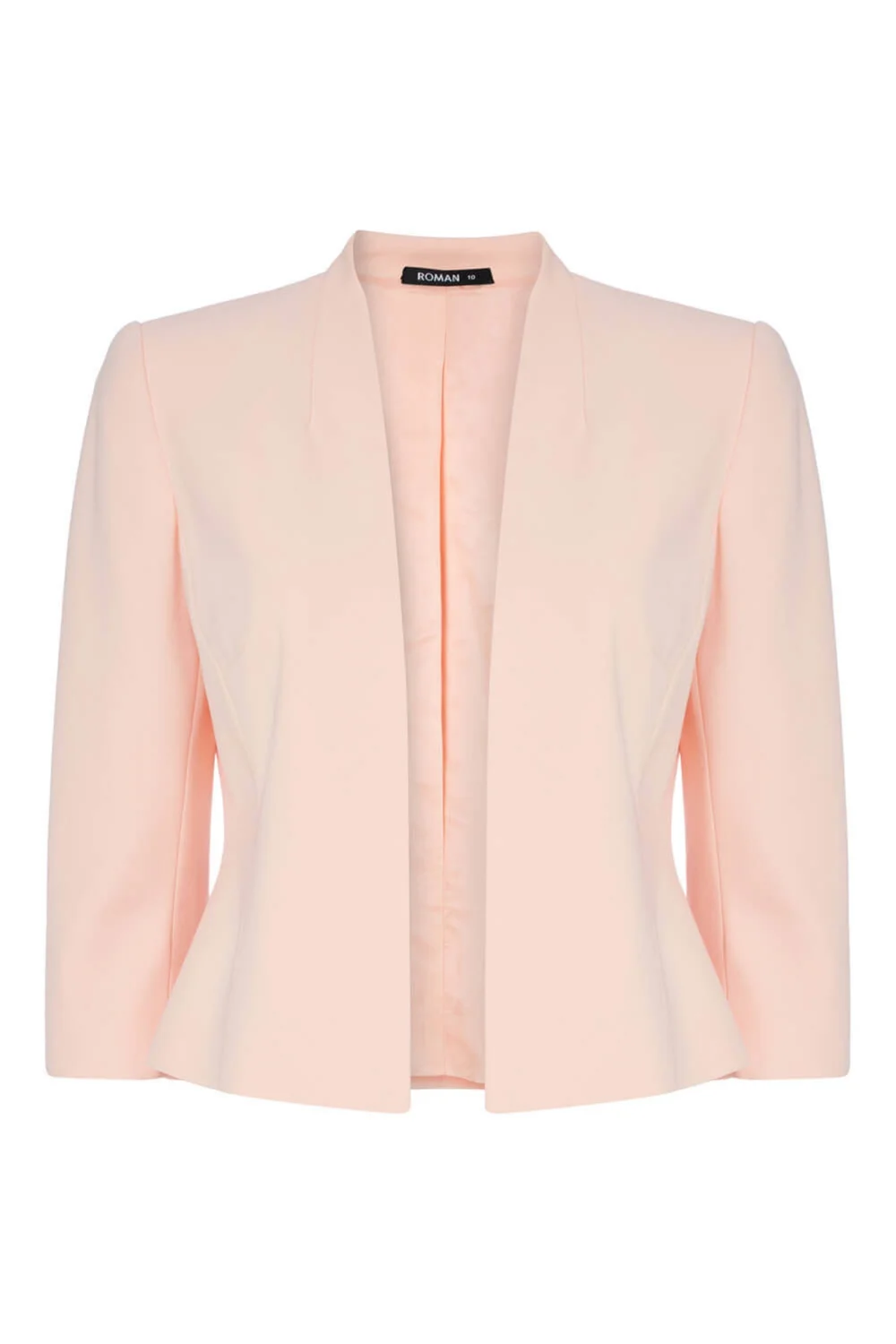 Roman Light Pink 3/4 Sleeve Rochette Jacket - 12 Image 2