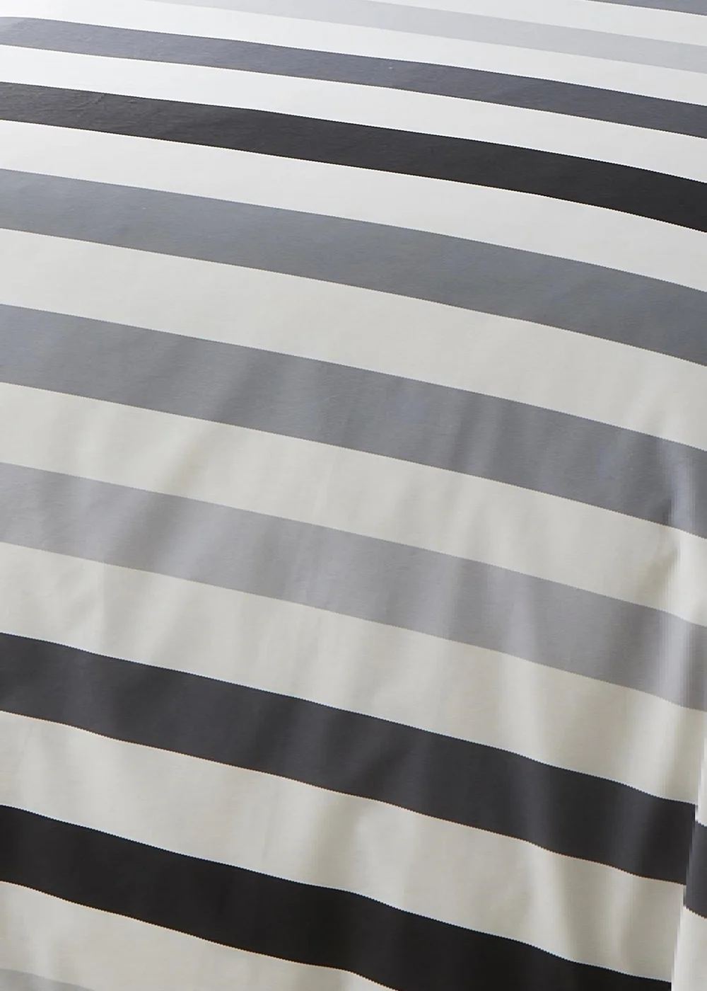 Bedlam Beckett Stripe White Duvet Cover Set - Single Image 3