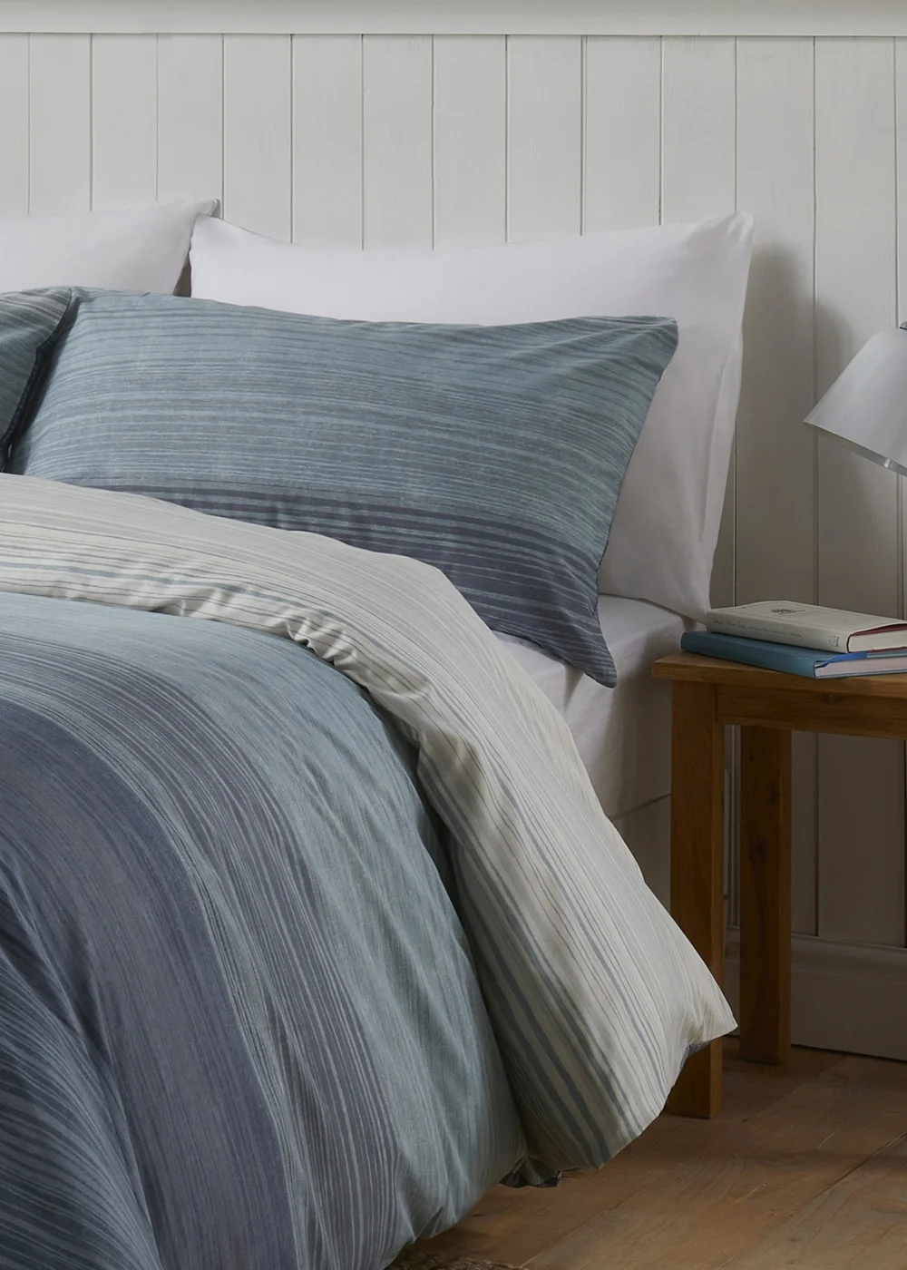 Fusion Fairhaven Blue Duvet Cover Set - Single Image 2