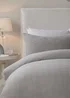 Serene Lindly Waffle Silver Duvet Cover Set - Single Image 2