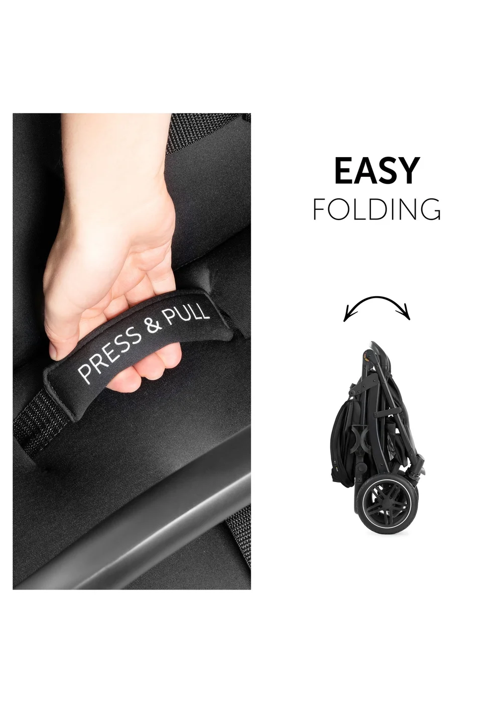 Hauck Black Rapid 4D Pushchair - No Size Image 5