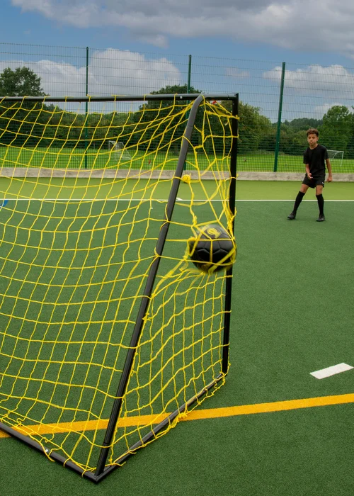 Kickmaster Yellow Heavy Duty Goal 6ft (H122cm x W180cm x L75cm) - 6ft Image 4