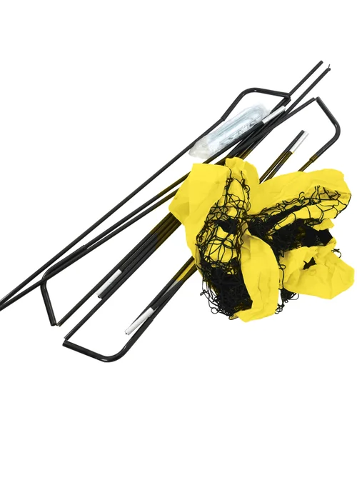 Kickmaster Yellow Fibreglass Flexi Goal 8ft (H120cm x W244cm x L120cm) - 8ft Image 3