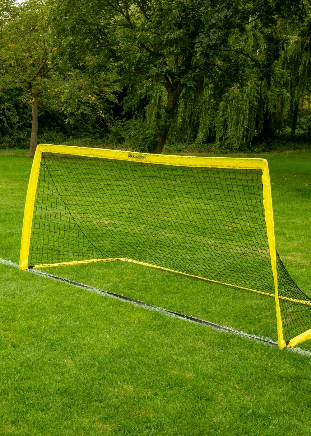Kickmaster Yellow Fibreglass Flexi Goal 8ft (H120cm x W244cm x L120cm) - 8ft Image 2