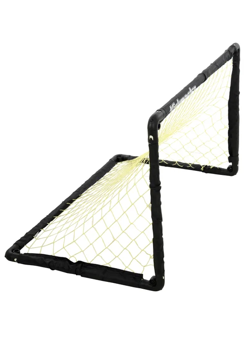 Kickmaster Black One on One Folding Goal Set (W90cm x H61cm x D59cm) - One Size Image 3