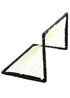 Kickmaster Black One on One Folding Goal Set (W90cm x H61cm x D59cm) - One Size Image 3