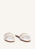 Linzi Lola White Faux Leather Slider - Size 4 Image 3