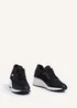 Linzi Everett Black Glitter Wedged Trainer - Size 5 Image 5