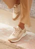 Linzi Luca Nude Wedge Trainer - Size 7 Image 1