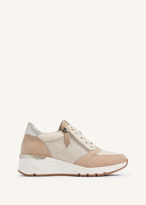 Linzi Luca Nude Wedge Trainer - Size 7 Image 2