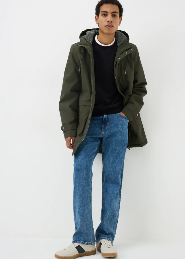 Khaki Traditional Waterproof Parka