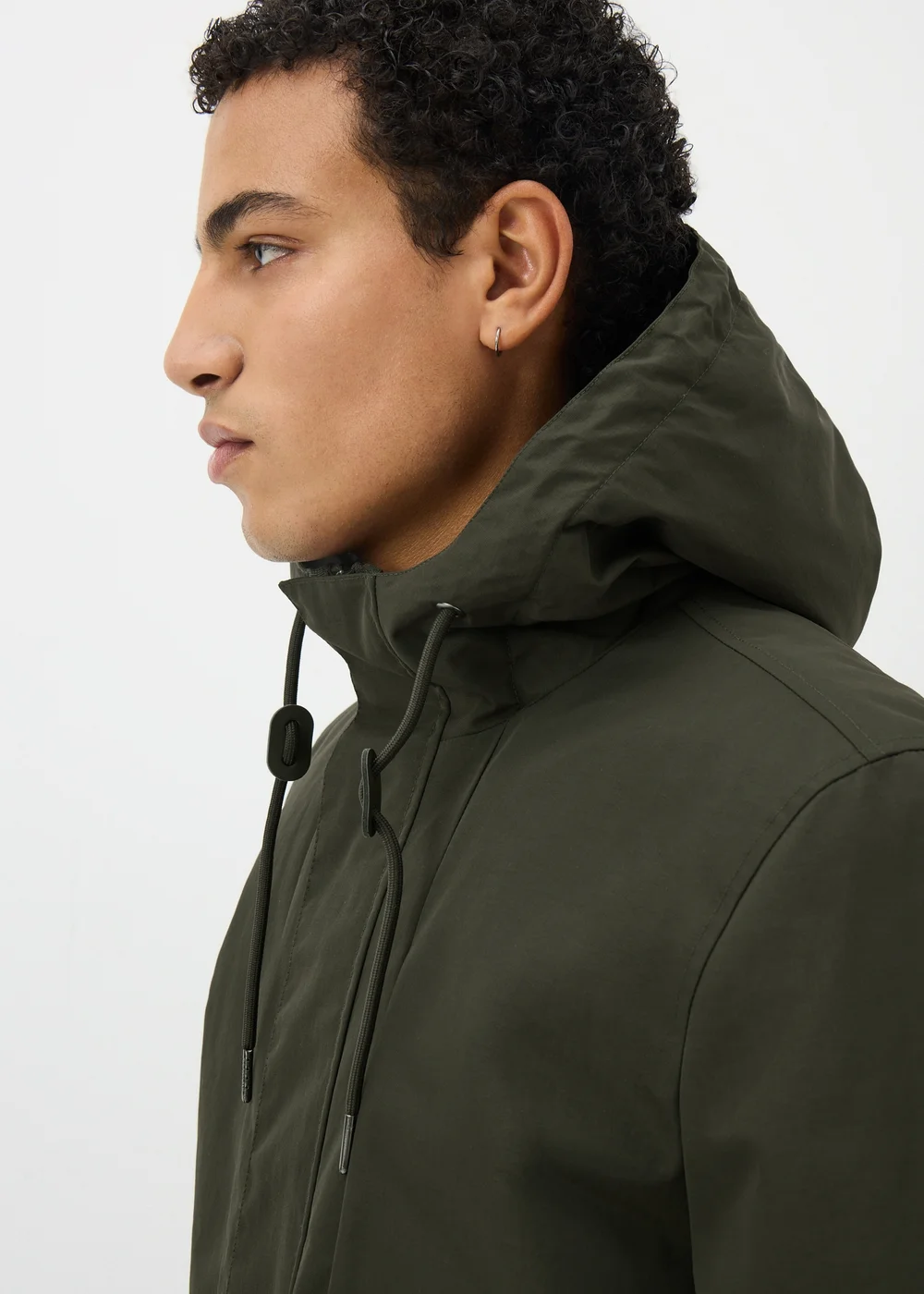 Khaki Traditional Waterproof Parka - 2XL Image 2