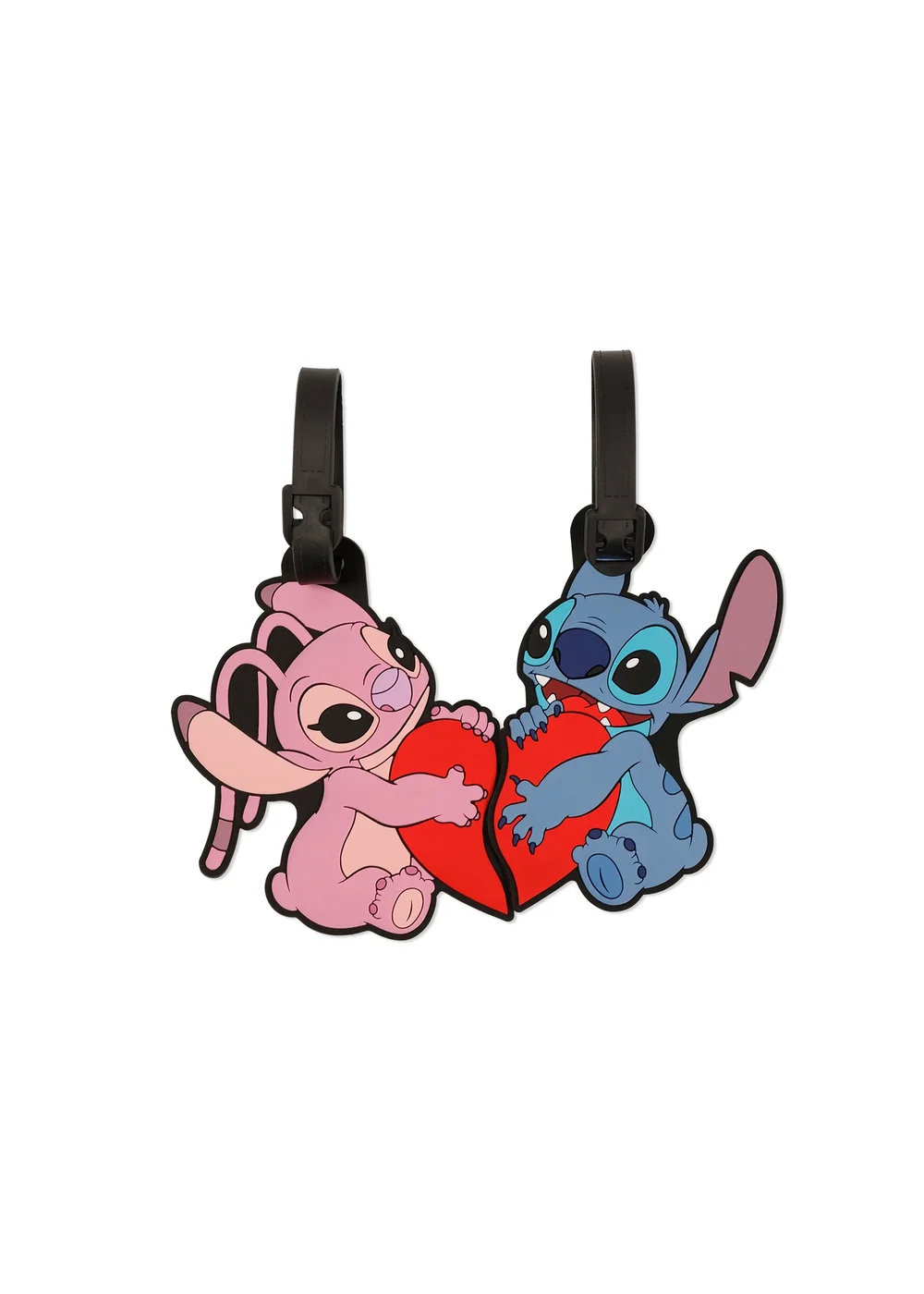 Disney Stitch Luggage Tag 2 Piece Set - One Size Image 1