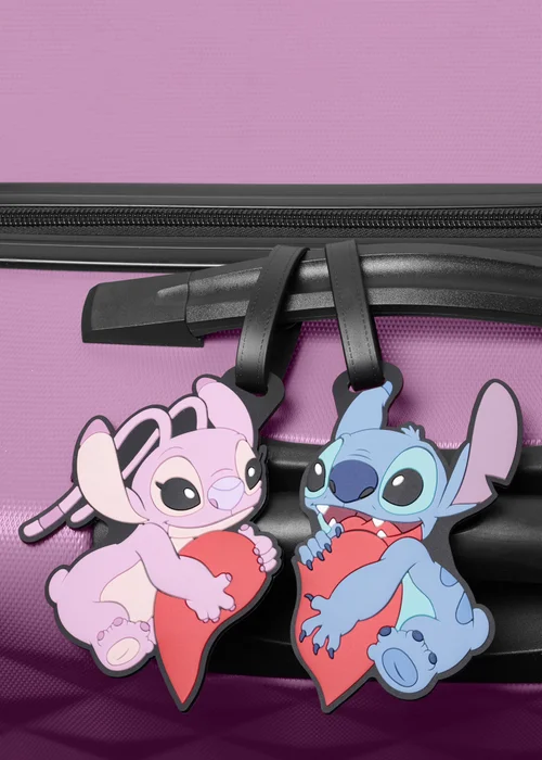 Disney Stitch Luggage Tag 2 Piece Set - One Size Image 3