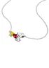 Peanuts Snoopy & Woodstock Heart Charm Necklace - One Size Image 2