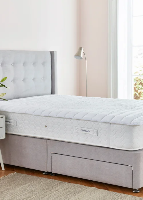 Silentnight White Ultra Bounce Mattress Topper - Single Image 2