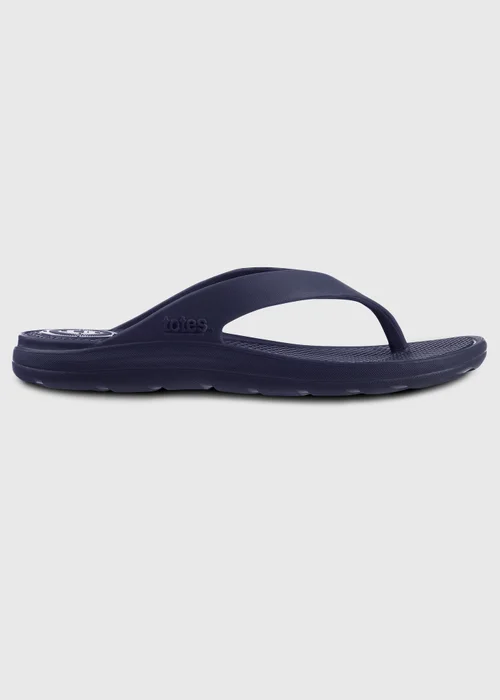 Totes Solbounce Navy Toe Post - Size 5 Image 4