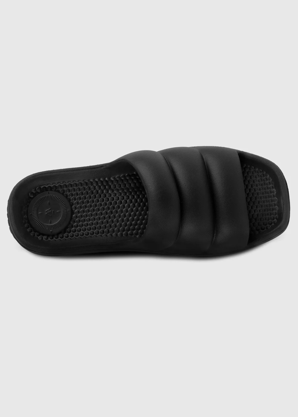 Totes Solbounce Black Puffy Slider - Size 7 Image 5