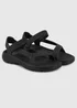 Totes Solbounce Black Adjustable Riley Sport Sandal - Size 4 Image 1