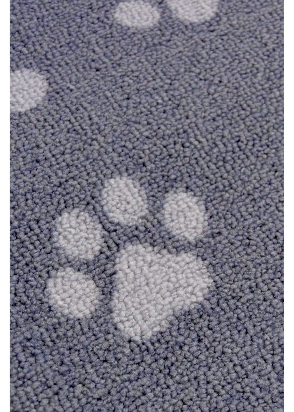 Homemaker Grey Deco Paw Print Runner and Doormat - 57 X 150 (57 X 40) Image 3