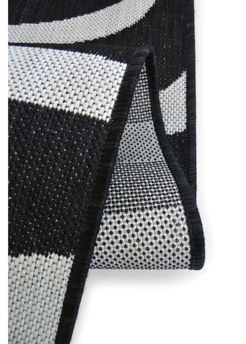 Homemaker Compass Monochrome Zebra Rug - 120 x 170 Image 3