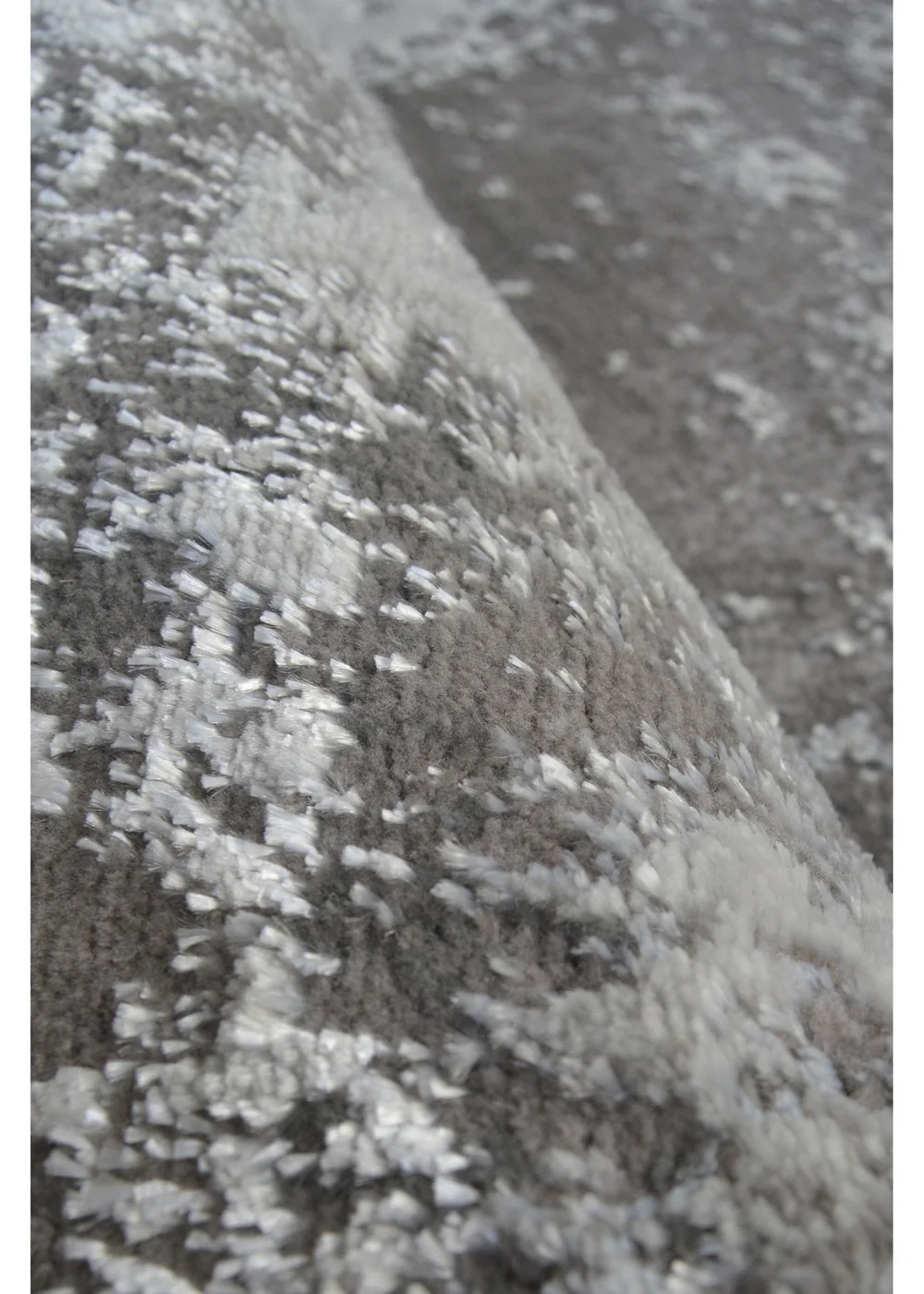 Homemaker Avery Grey Marble Rug - 80 x 150 Image 3