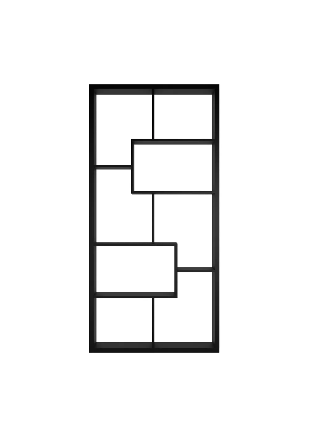 Aura Clarence Black Shelving Unit - One Size Image 2