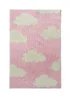 Homemaker Pink Cloud Snug Rug - 100 x 150 Image 2