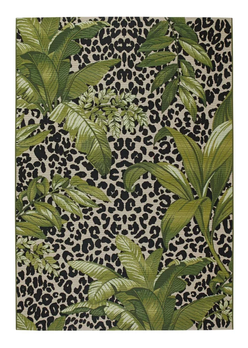 Homemaker Green Tropico Safari Rug - 200 x 285cm Image 2