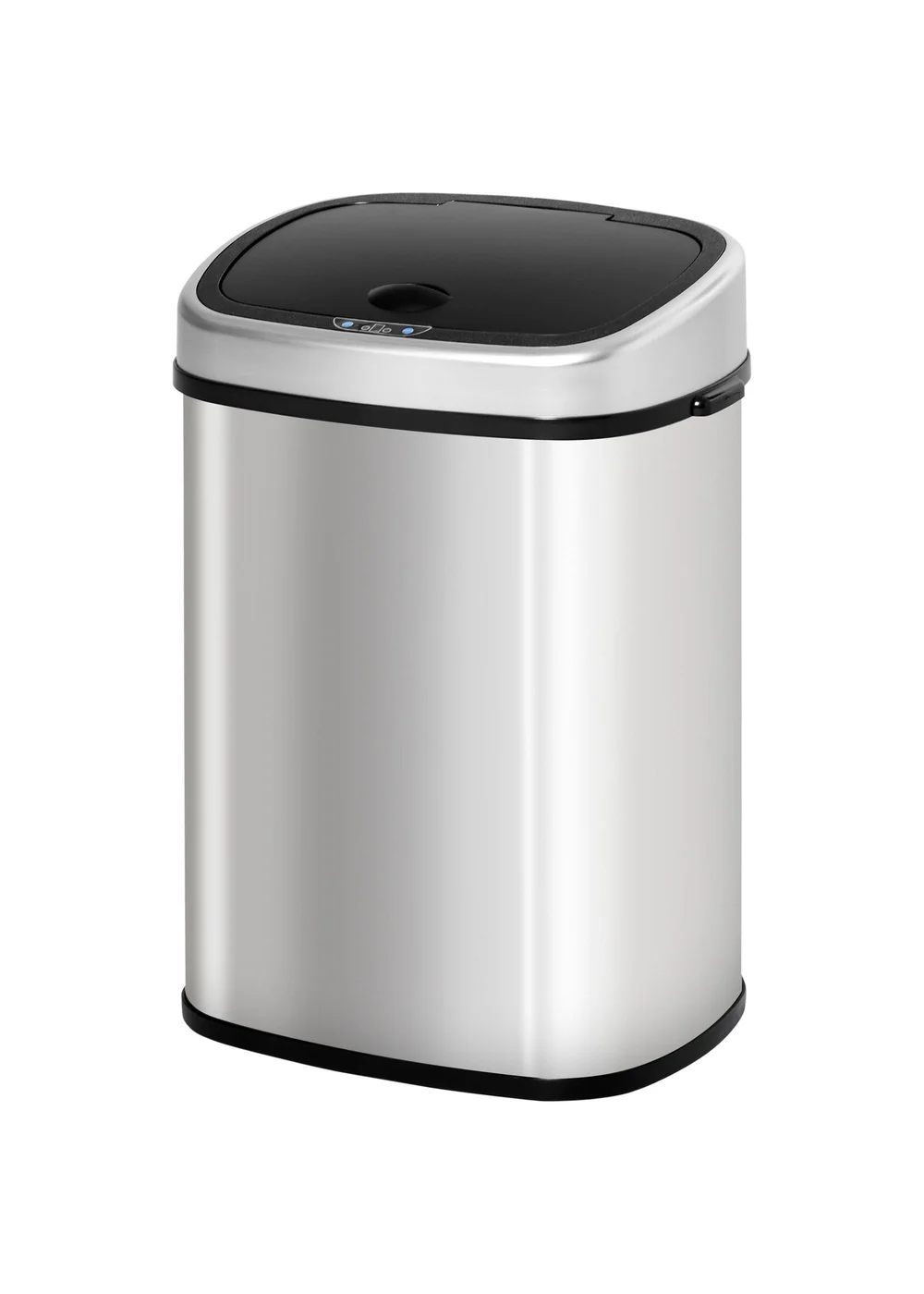 HOMCOM Chrome Sensor Dustbin Touchless Trash Can - One Size Image 2