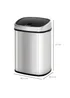 HOMCOM Chrome Sensor Dustbin Touchless Trash Can - One Size Image 3