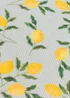furn. Lemons Set Of 4 Table Placemats (46 x 36cm) - One Size Image 5