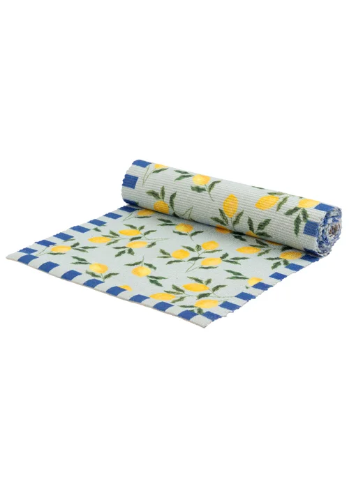 furn. Lemons Table Runner (180 x 35cm) - One Size Image 4