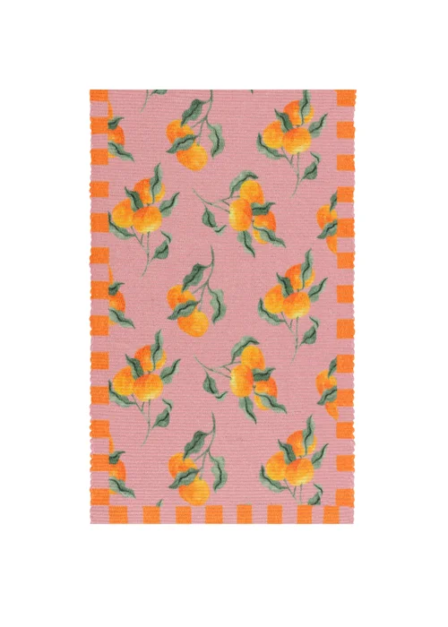 furn. Oranges Table Runner (230 x 35cm) - One Size Image 3