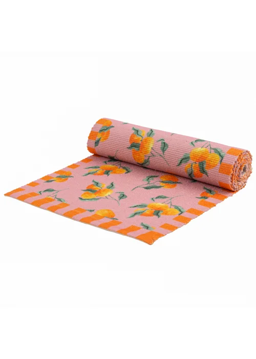 furn. Oranges Table Runner (180 x 35cm) - One Size Image 4
