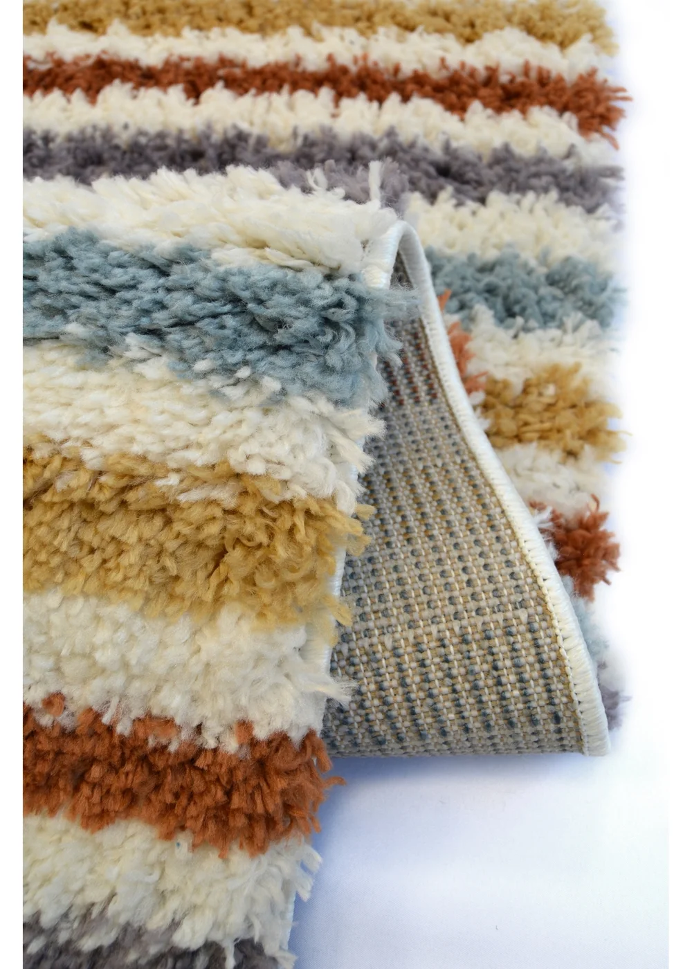 Homemaker Rainbow Stripe Snug Rug - 100 x 150 Image 3