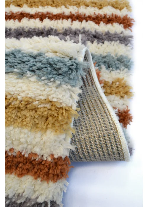 Homemaker Rainbow Stripe Snug Rug - 100 x 150 Image 3