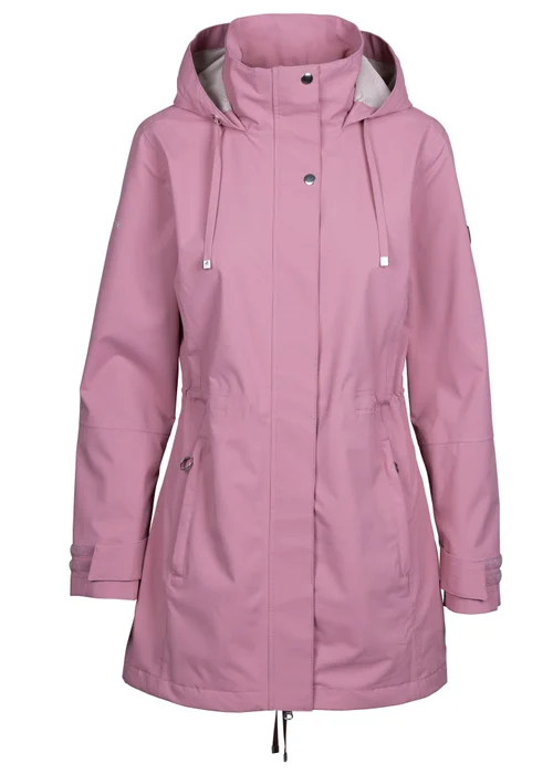 Trespass Pink Pavlina Waterproof Coat - XL Image 1