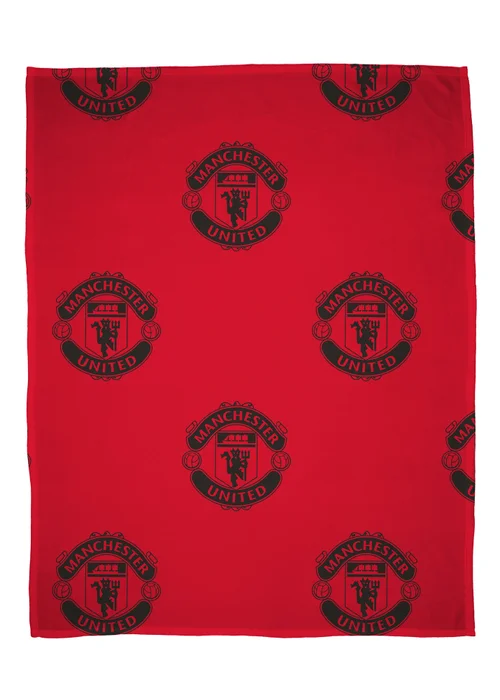 Manchester United FC Classic Fleece Throw (100 x 150cm) - 100 x 150 Image 4