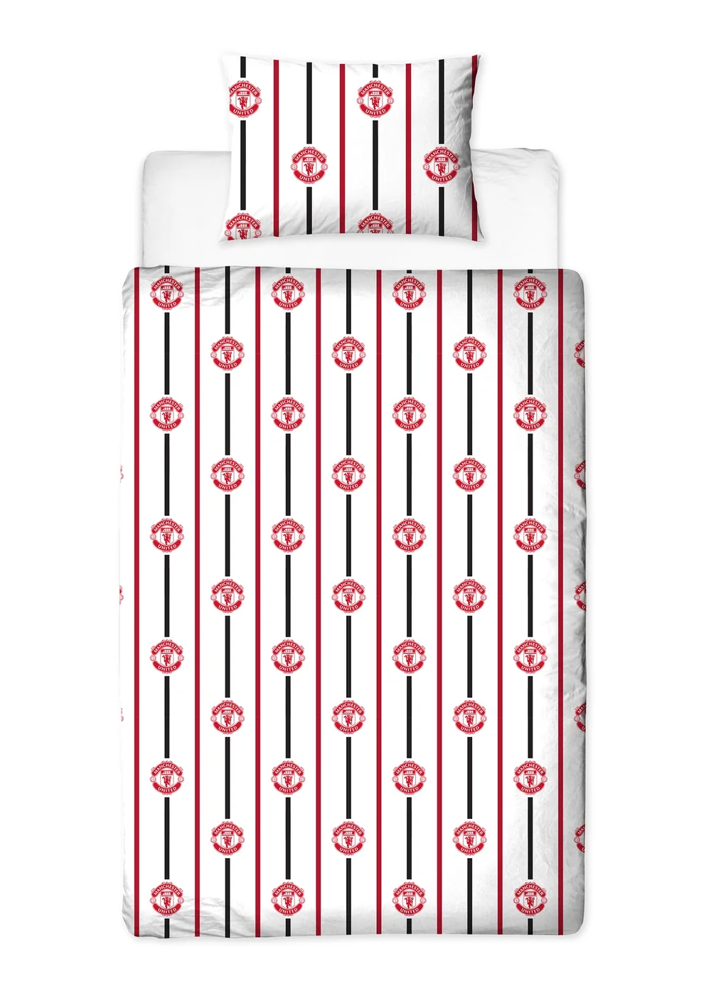 Manchester United FC Crest Single Panel Duvet - Single Image 3