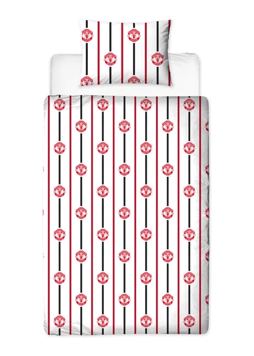 Manchester United FC Crest Single Panel Duvet - Single Image 3