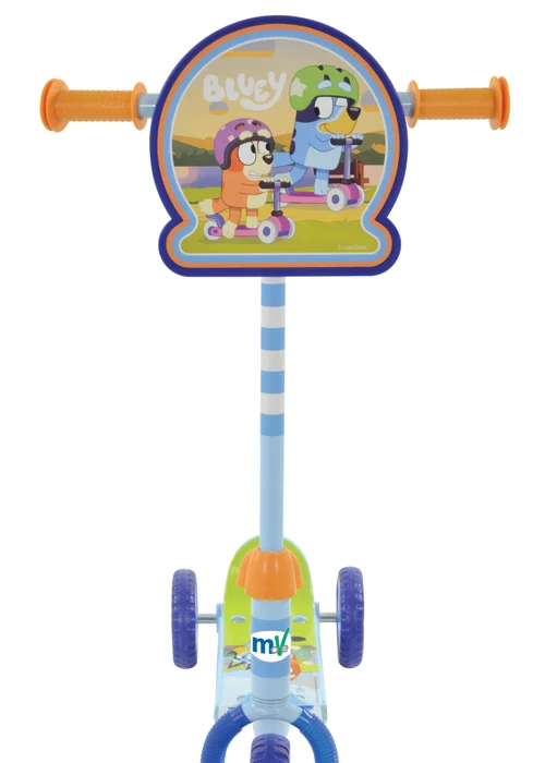 Bluey Multi Colour Deluxe Tri Scooter - One Size Image 3