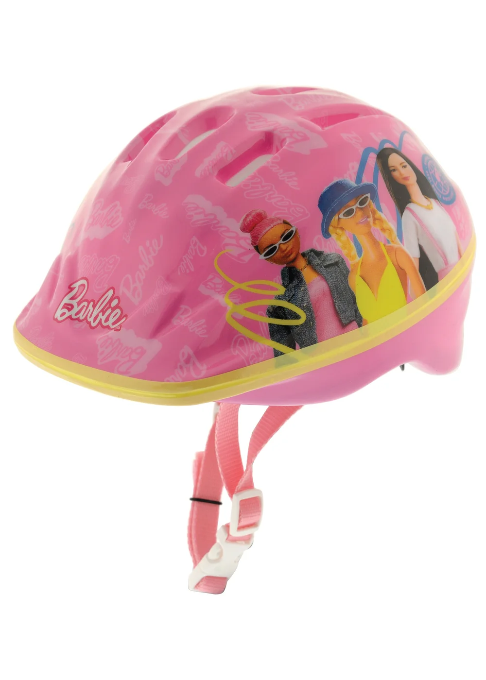 Barbie Multi Colour Safety Helmet - One Size Image 5