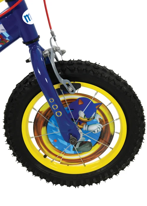 Sonic Multi Colour 14" Bike - One Size Image 3