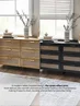 Julian Bowen Brown Sydney 6 Drawer Wide Chest (75 x 120 x 41cm) - No Size Image 2