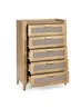 Julian Bowen Brown Sydney 5 Drawer Chest (120 x 80 x 41cm) - No Size Image 5