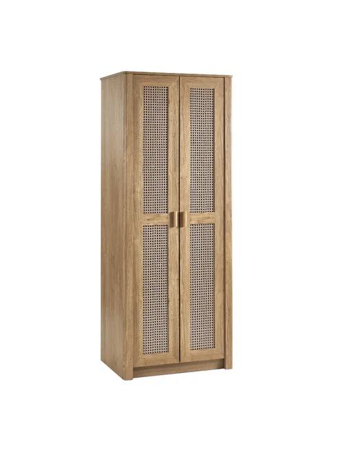 Julian Bowen Brown Sydney 2 Door Wardrobe (202 x 88 x 55cm) - No Size Image 3